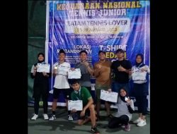 6 Petenis HITEC Padang Ukir Prestasi, Kejurnas Yunior Batam Tennis Lover 2023