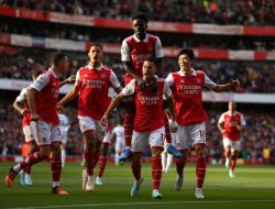 Gol Telat Nketiah Antar Arsenal Menang atas Manchester United