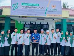 Peringatan HUT Baznas Sijunjung dengan Mendatangi Keluarga tak Mampu