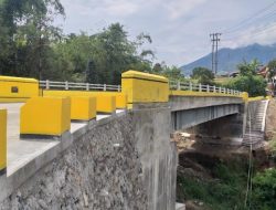 Jembatan Ngarai Rakik Kubang Putiah Sudah Bisa Dilewati Kendaraan