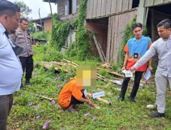 Polres Padang Panjang Gelar Reka Ulang Kasus Pembunuhan di Ngalau