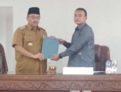 DPRD Pasaman Gelar Rapat Paripurna Penyerahan Pokir kepada Bupati