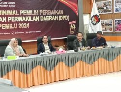 Masa Perbaikan Syarat Balon DPD RI Diperpanjang