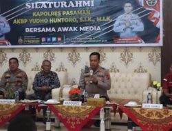 Kapolres Pasaman Jalin Silaturahmi dengan Awak Media