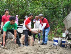 Padang Bergoro, Semen Padang Betonisasi Jalan Gaduik Ketek Limau Manis Selatan