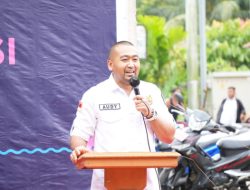 Wakil Gubernur Audy Joinaldy Resmikan Pos Pemuda Terintegrasi di Sumpur Kudus Sijunjung