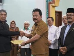 Baznas Padang Panjang Kembali Salurkan Zakat Kepada 189 Mustahiq