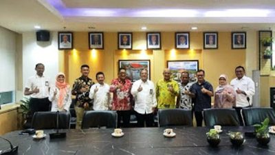 Walikota Bersama Dirut Perumda Air Minum Kota Padang Kunjungi Dirjen Cipta Karya