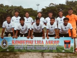 Liga Askot PSSI Padang Kembali Dimulai, Putra Bahari Imbang Hadapi Taruna Khage