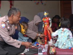 Aiptu Nasrul Sulap Rumah Sebagai Lokasi Penanganan Stunting