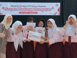Apresiasi Semen Padang Mengajar, Kepala SMKN 1 Dumai: Jarang Ada Perusahaan Sharing dengan Siswa