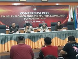 Pendaftaran Calon Komisioner KPU Sawahlunto Dibuka