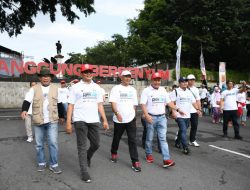 Usai Magelang, Semen Padang Semarakkan Jalan Sehat HUT ke-25 Kementerian BUMN di Temanggung