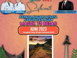 Lawang Masuk Nominasi 75 Desa Adwi Menparekraf RI