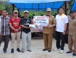 Bupati Pasaman Tutup Turnamen Sepak Takraw Ampang Gadang Cup III 2023