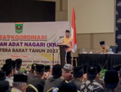 Gubernur Mahyeldi : KAN Penjaga Eksistensi Nagari dan ABSSBK