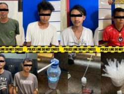 Polres Pessel Tahan Enam Pelaku Kasus Narkoba