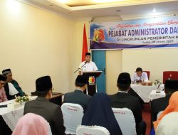 Wawako Solok Lantik Pejabat Administrator dan Pengawas 