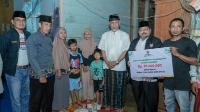 Suheri Pengupas Ubi Dapat Bantuan Rumah Tidak Layak Huni Dari Baznas Sumbar