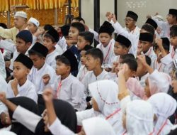 306 Anak Yatim Ikuti Yatim Fest VII di Masjid Al Amin Piliang