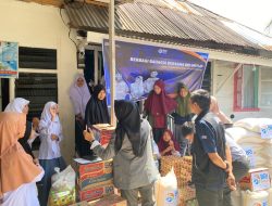 Berbagi Bahagia, BRI Regional Office Padang Bagikan Paket Sembako Santunan Anak Yatim