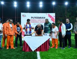 Diresmikan Gubernur, Koperasi Saudagar Minang Raya Miliki Lapangan Bola Mini di Padang