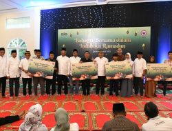 Safari Ramadan, Semen Padang Santuni 100 Anak Panti Asuhan dan Serahkan Bantuan Rp1,13 Miliar