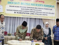 Pemkab Limapuluh Kota dan PT Bio Cycle Jalin Kerjasama Terkait Sampah