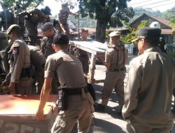 Pedagang di Seberang Padang Kembali Ditertibkan