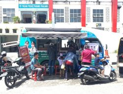 Ada Layanan Samsat Keliling di Pasar Padang Panjang