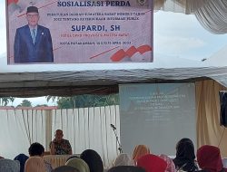Ketua DPRD Supardi Sosialisasikan Perda Keterbukaan Informasi Publik di Payakumbuh