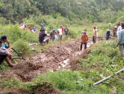 Masyarakat Tanjungharo Selatan Goro di Sumber Air Atasi Kekurangan Air Bersih