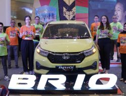 Model Terpopuler di Indonesia, New Honda Brio Hadir Menyapa Publik Kota Padang