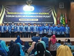 Derliana Dikukuhkan Sebagai Wakil Ketua Forum Guru Muhammadiyah Pusat
