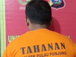 Polsek Pulau Punjung Tangap Pelaku Pencurian HP di Kuansing