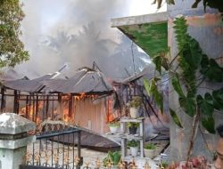 Kebakaran di Dharmasraya, Rumah dan Isinya tak Bisa Diselamatkan