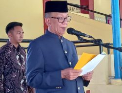 Rusma Yul Anwar Pimpin Upacara Hari Otoda dan Hardiknas