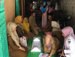 Pemkec IV Jurai dan Puskesmas Lumpo Pantau Kasus Stunting di Limau Gadang Lumpo