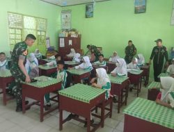 Yontarlat 3 Elang Latsitardanus XLIII Kunjungi SDN 05 Pauh