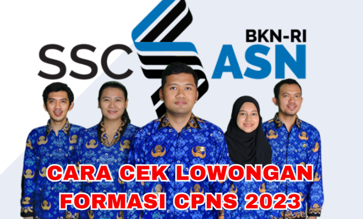 Cara Cek Lowongan formasi cpns 2023