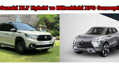 Suzuki XL7 Hybrid vs Mitsubishi XFC Concept
