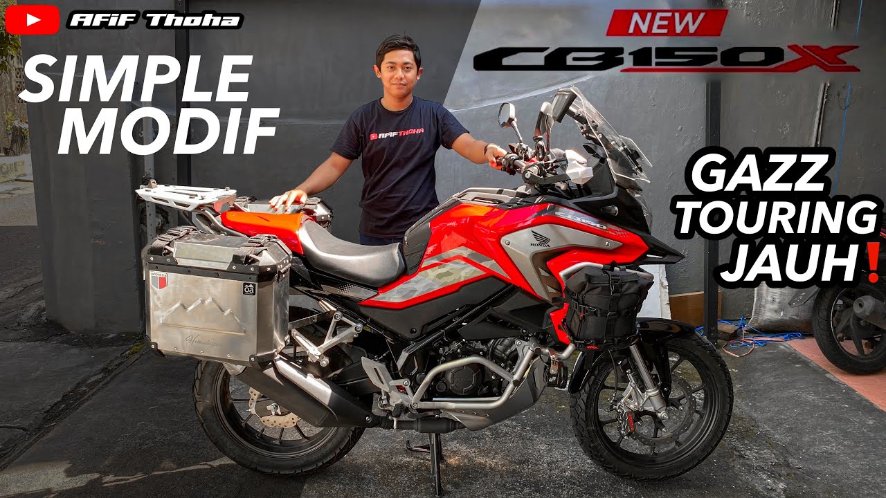Honda CB150X Foto Youtube Afif Thoha