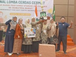 IDI Cabang Padang Sabet Juara I Lomba Cerdas Cermat se-Sumbar