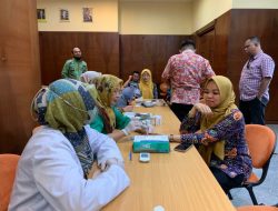 Karyawan Semen Padang : Skrining Penting untuk Ketahui Kondisi Kesehatan