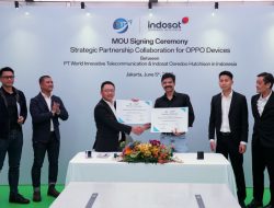 Percepat Pertumbuhan Bisnis Seluler, Indosat dan OPPO Jalin Kemitraan Strategis