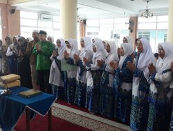 Pelantikan Pengurus BKMT Permata Gunung Pangilun, Wahyu : Kita Dukung Kegiatan Positif Majelis Taklim