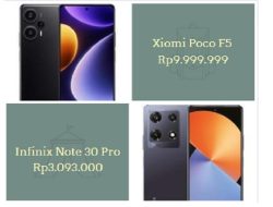 Pilih Mana? Infinix Note 30 Pro atau Xiaomi Poco F5, Harga Jauh Beda, Spesifikasi Hampir Sama
