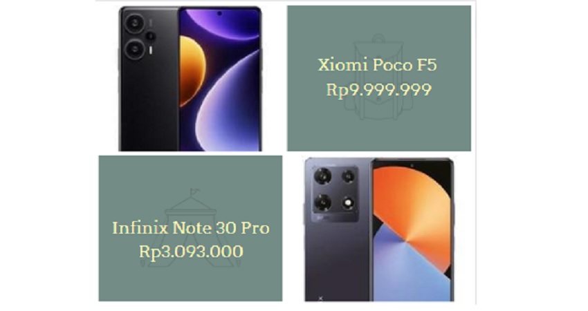 Infinix Note 30 Pro vs Xiomi Poco F5