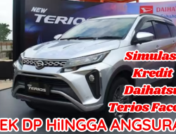 Simulasi Kredit Daihatsu Terios Facelift 2023 di BCA, Bayar DP dan Angsuran Segini Per Bulan