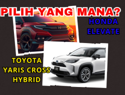 Lebih Unggul Honda Elevate atau Toyota Yaris Cross Hybrid? Begini Perbandingannya